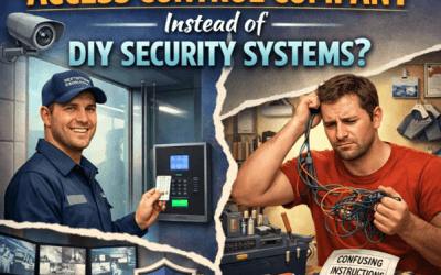 Why Hire an Access Control Company Instead of DIY Security Systems?
